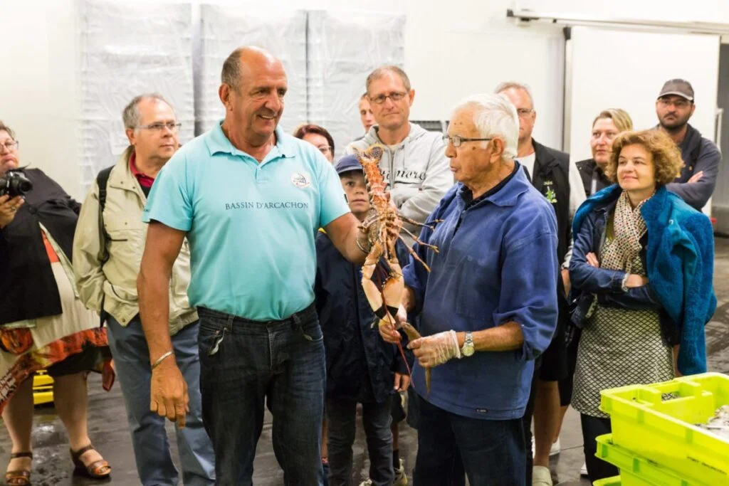 1 semaine sur le Bassin - 1 visite criee j4 - Bassin d'Arcachon