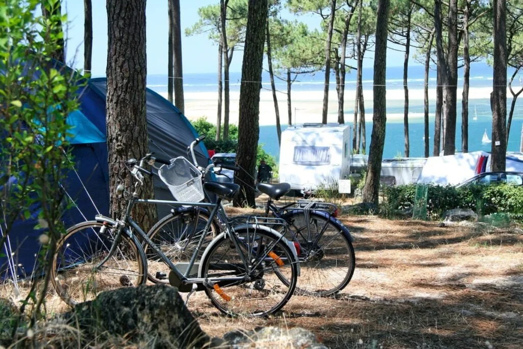 Unsere Campingplätze in Gujan-Mestras - Camping Panorama du Pyla mit Meerblick - Bassin d'Arcachon