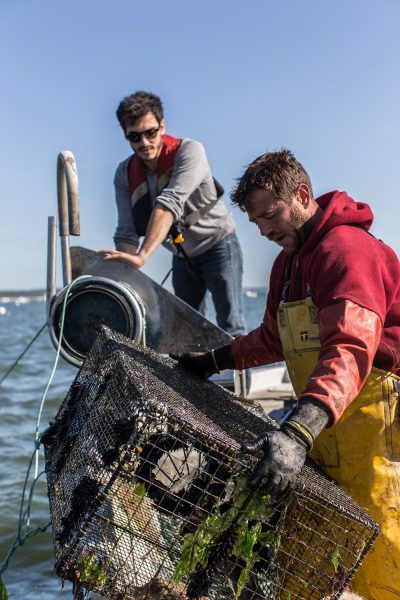 Sortie sur un bateau de pêche sur le Bassin d'Arcachon