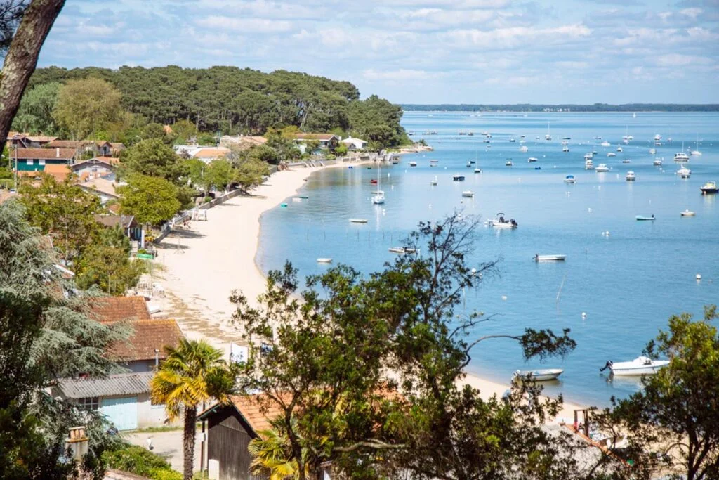 Nos campings à Lège Cap Ferret - la pointe aux chevaux printemps - Bassin d'Arcachon