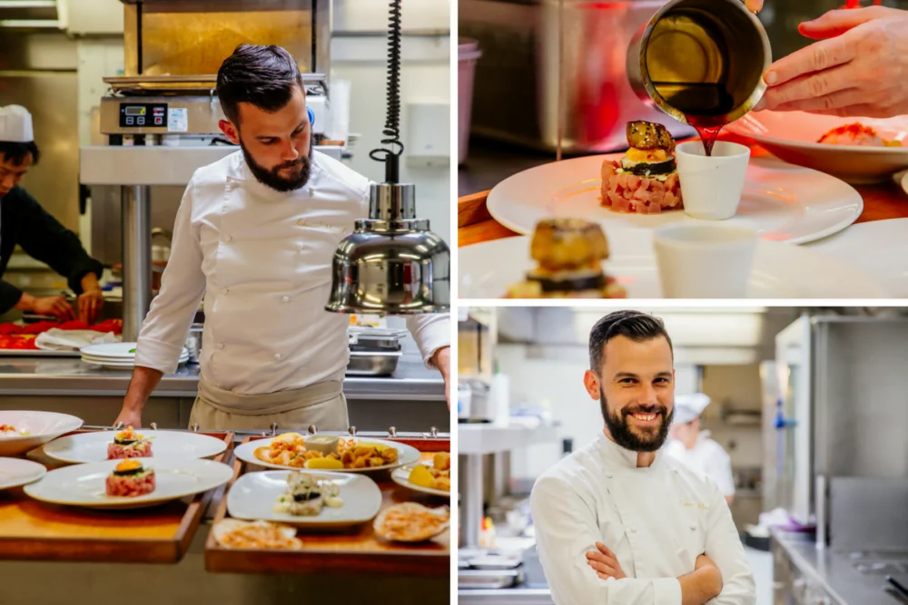 Edouard Maurel, chef of Pinasse Café in Cap Ferret