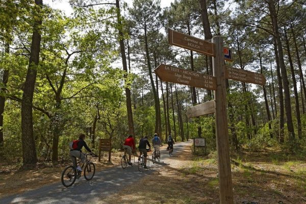 Balade à vélo sur la presqu'île de Lège Cap Ferret