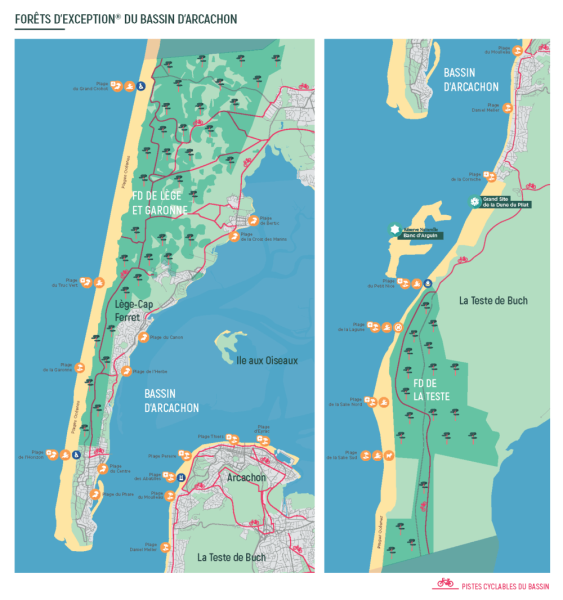 Carte Marine du Bassin d'Arcachon