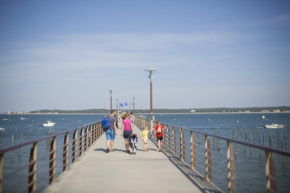 The jetties - Departure for a boat trip on the Bassin d'Arcachon - Bassin d'Arcachon