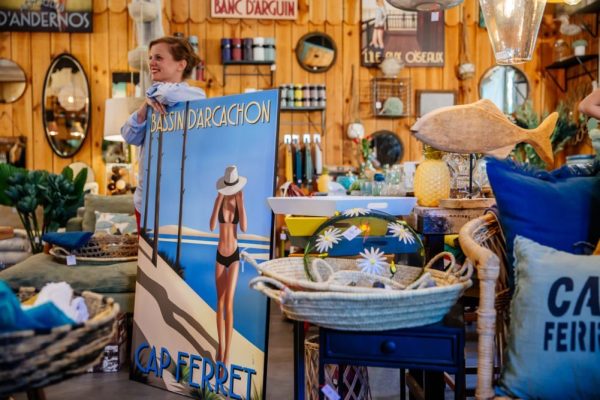 Popette à la maison d'ici au Bassin d'Arcachon