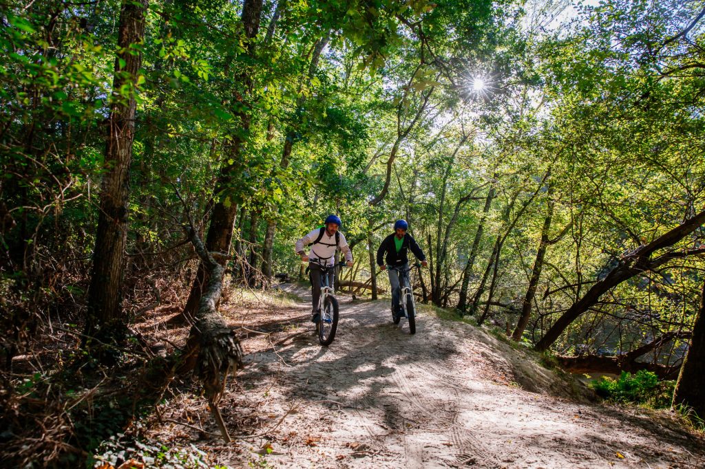 Prova lo scooter sulle rive del Leyre