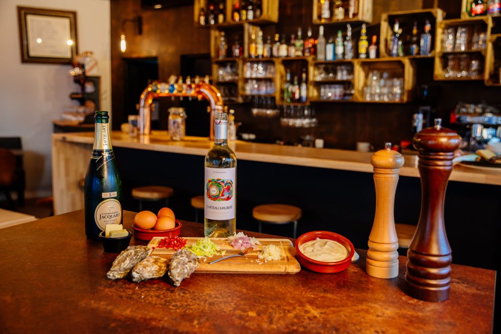 Le ostriche sono invitate come aperitivo!