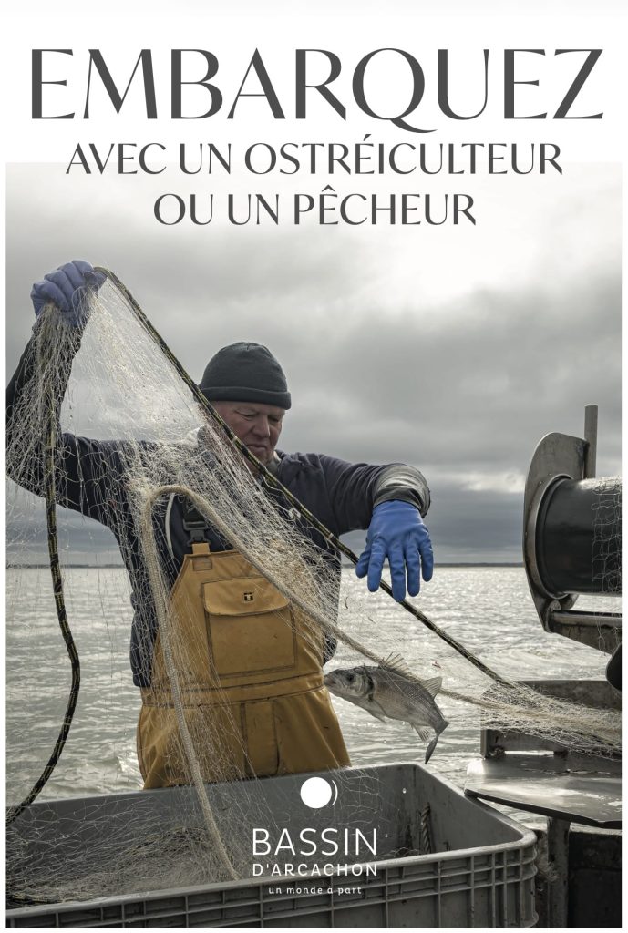 Embarquez avec les ostréiculteurs et pêcheurs du Bassin