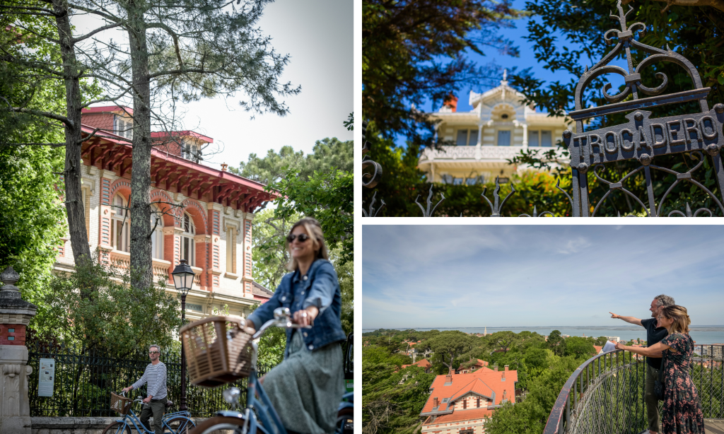 Foto ilustrativa de los paseos por la Ville d'Hiver de Arcachon