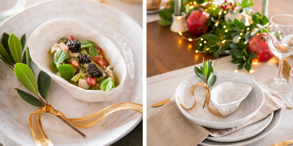 3 idee ricette di Bassin d'Arcachon per le feste - Antipasto con ostriche e caviale - Bassin d'Arcachon