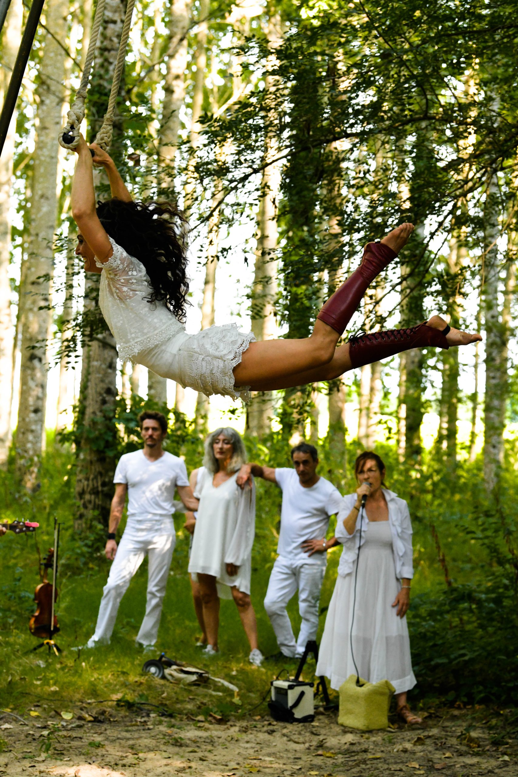 Bassin en verano - Paseo por el circo ©Benoit Martrenchar 12 escalas - Bassin d'Arcachon