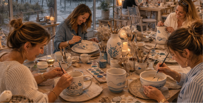 Bassin en invierno - Taller de cerámica - Bassin d'Arcachon