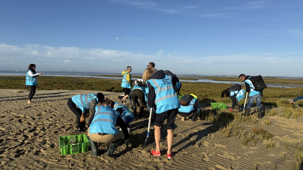 Et si votre prochain séminaire ou congrès avait un goût de vacances ? - Nouveaute 2026 Bassin Benevolat arrachage de plantes exotiques envahissantes ©SIBA - Bassin d'Arcachon